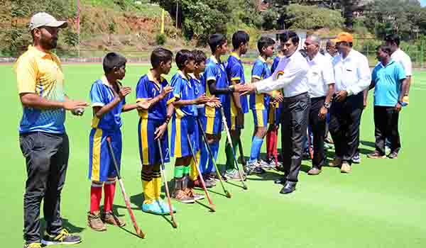 ಮಡಿಕೇರಿ : ವಿಭಾಗ ಮಟ್ಟದ ಹಾಕಿ ಪಂದ್ಯಾವಳಿಗೆ ಚಾಲನೆ